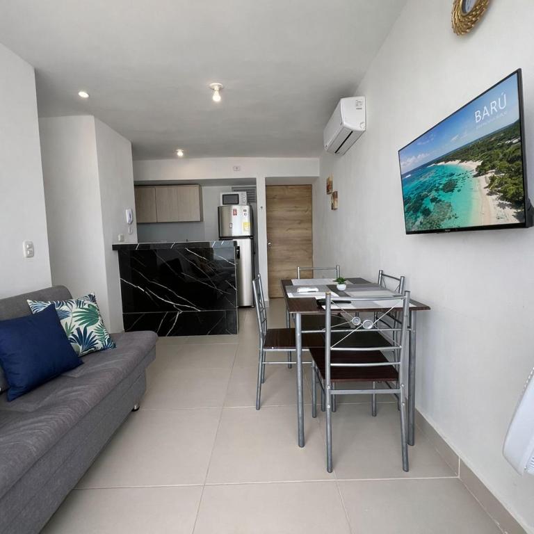 Apartamento vista al mar torre 811 piscina familiar aparta suits - Three-Bedroom Apartment - 3