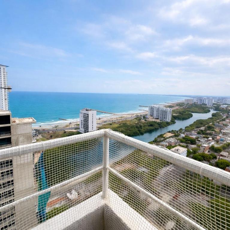 Apartamento vista al mar torre 811 piscina familiar aparta suits - Three-Bedroom Apartment - 9