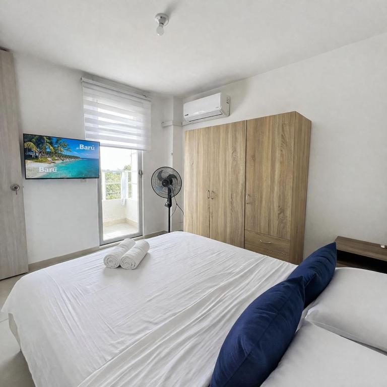 Apartamento vista al mar torre 811 piscina familiar aparta suits - Three-Bedroom Apartment - 10