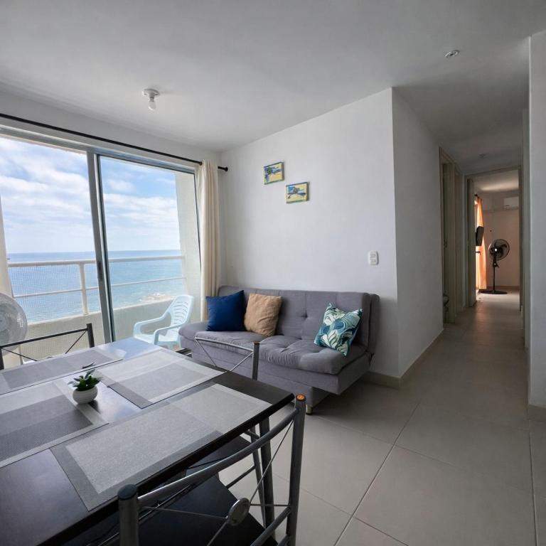 Apartamento vista al mar torre 811 piscina familiar aparta suits - Three-Bedroom Apartment - 16