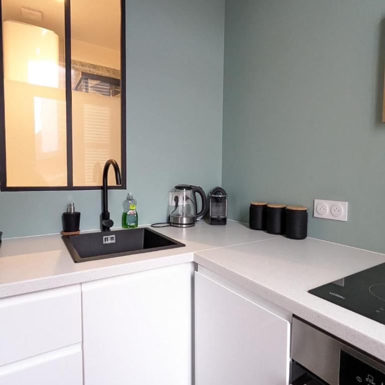 La Brise de Villers, F2 hyper centre, vue mer - Apartamento de 1 dormitorio - 7