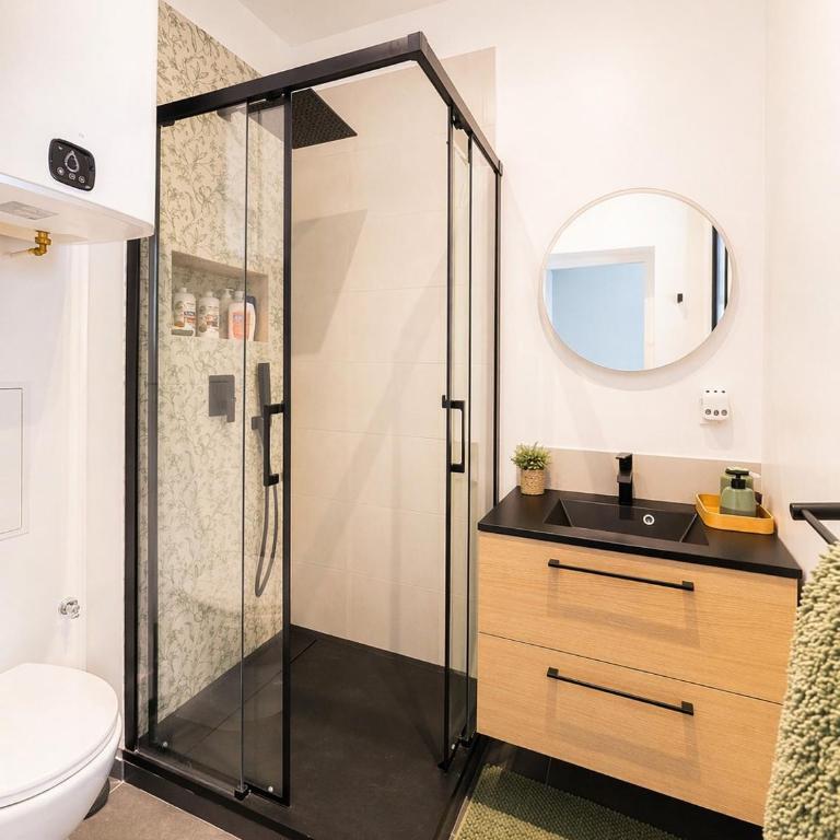 La Brise de Villers, F2 hyper centre, vue mer - Apartamento de 1 dormitorio - 10