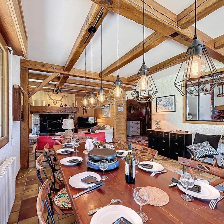 Chalet authentique, vue montagne - 15 pers. - Chalet 3 Chambres - 1