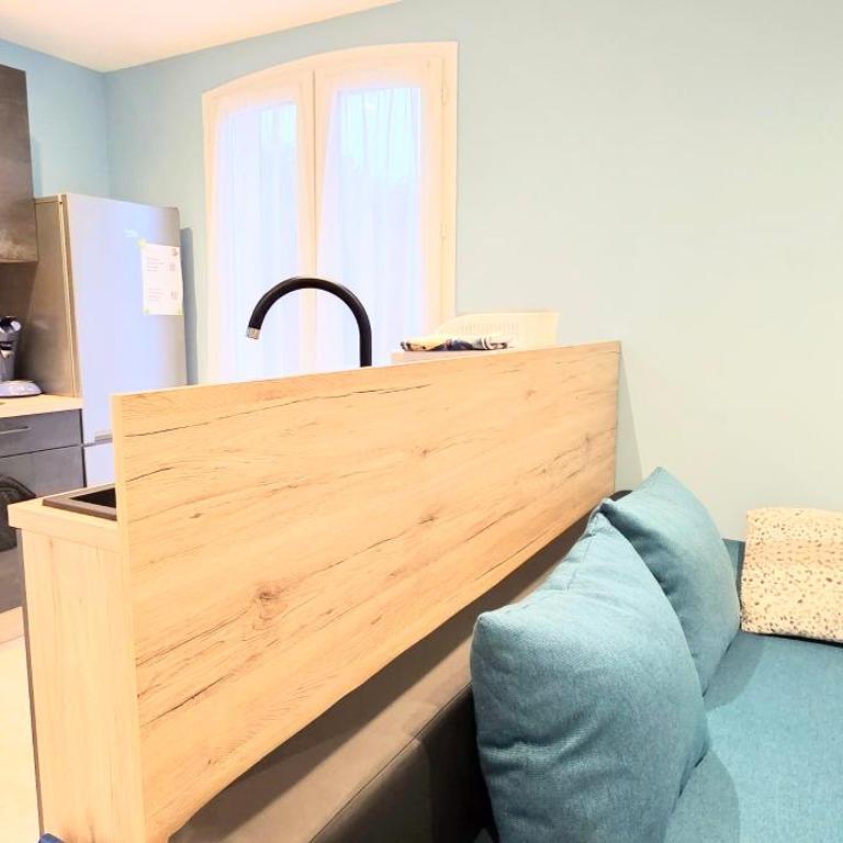 LE BARCARES - logement "Ecume" 3 étoiles, clim, wifi, parking, terrasse, plage à pied - 4 personnes - Appartamento con 2 Camere da Letto - 7