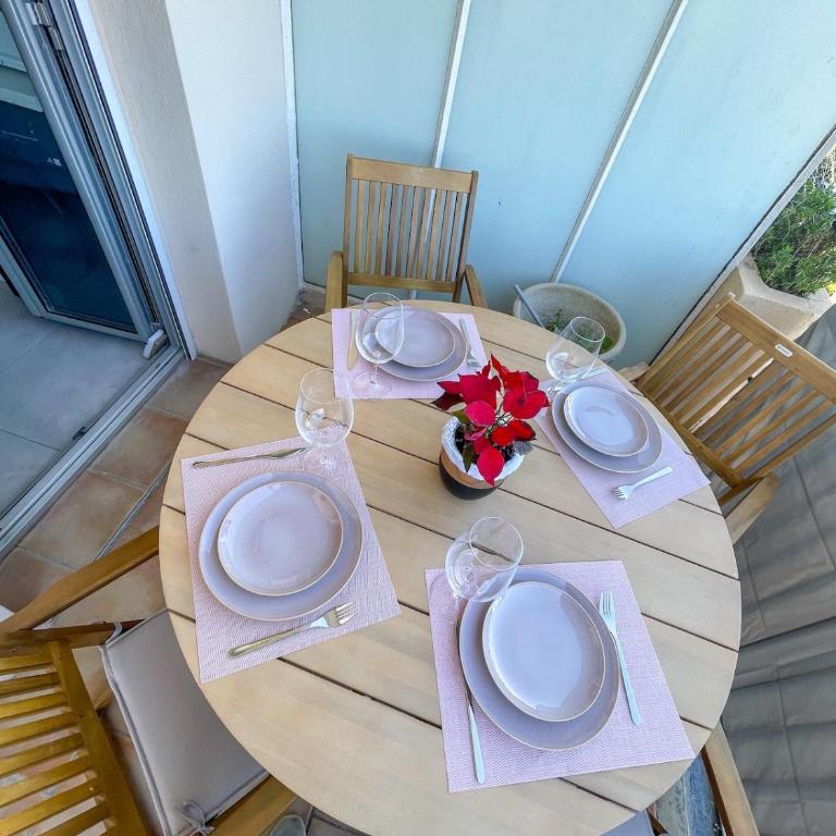 Central Cannes 10 min Palais Sunny Terrace Wi-Fi AC - Appartement 1 Chambre - 10