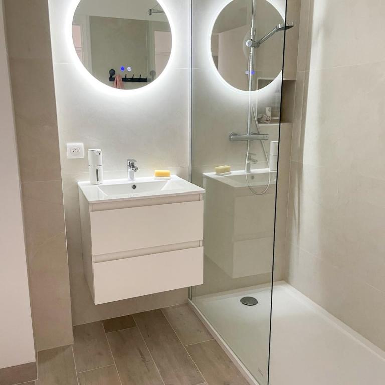 Central Cannes 10 min Palais Sunny Terrace Wi-Fi AC - Appartement 1 Chambre - 12