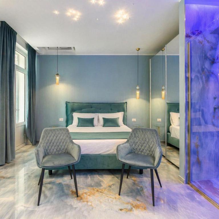 Suite Acquamarine by Symphonya Luxury Holiday Rentals - Camera Matrimoniale con Vasca Idromassaggio - 1