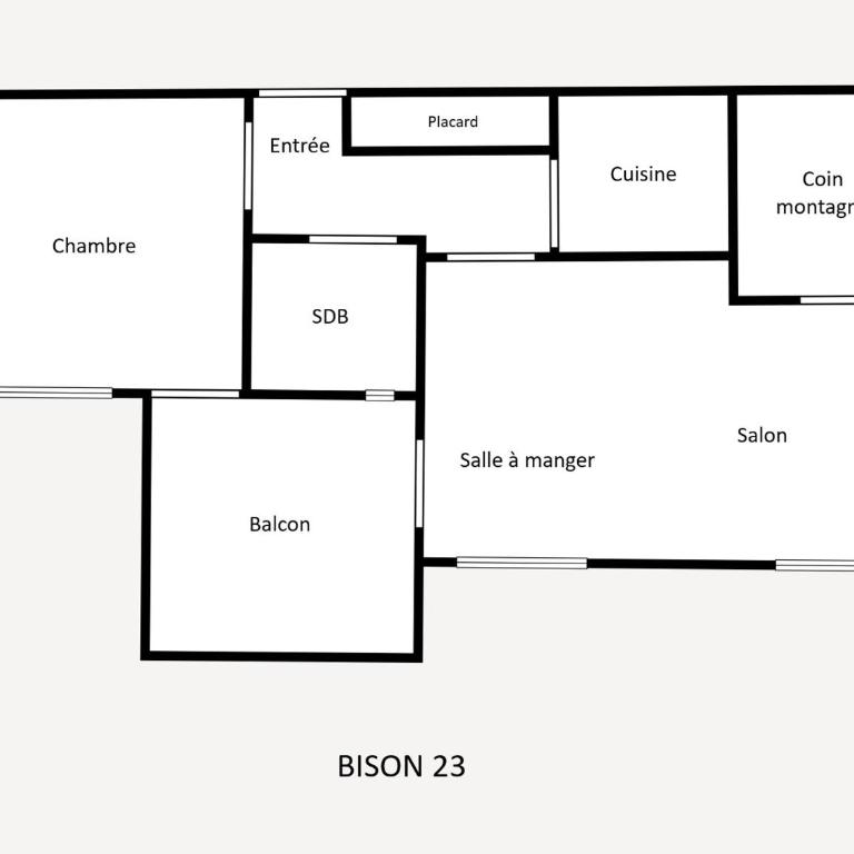 Appartement 2** pour 4 personnes, proche pistes, animaux admis - FR-1-304-46 - Apartment (4 Adults) - 12