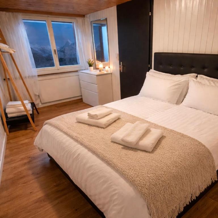 Modern 2BR Loft in Historic Swiss Chalet 200m from Interlaken West - Apartment - 13