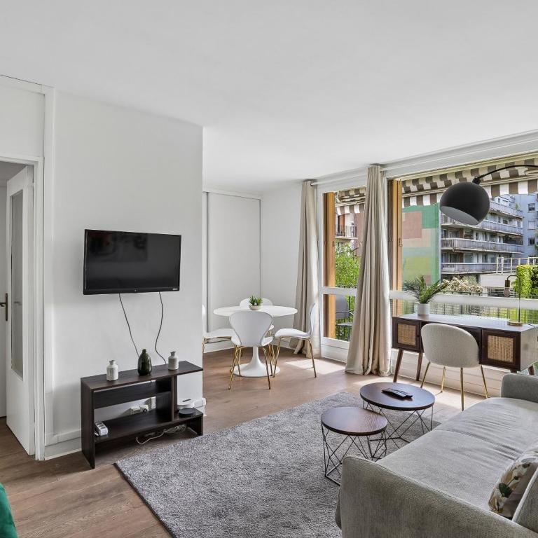Résidence AURMAT - Appart - Hôtel - Paris - Boulogne - Apartamento de 1 Dormitorio con balcón y vistas a la ciudad - 3