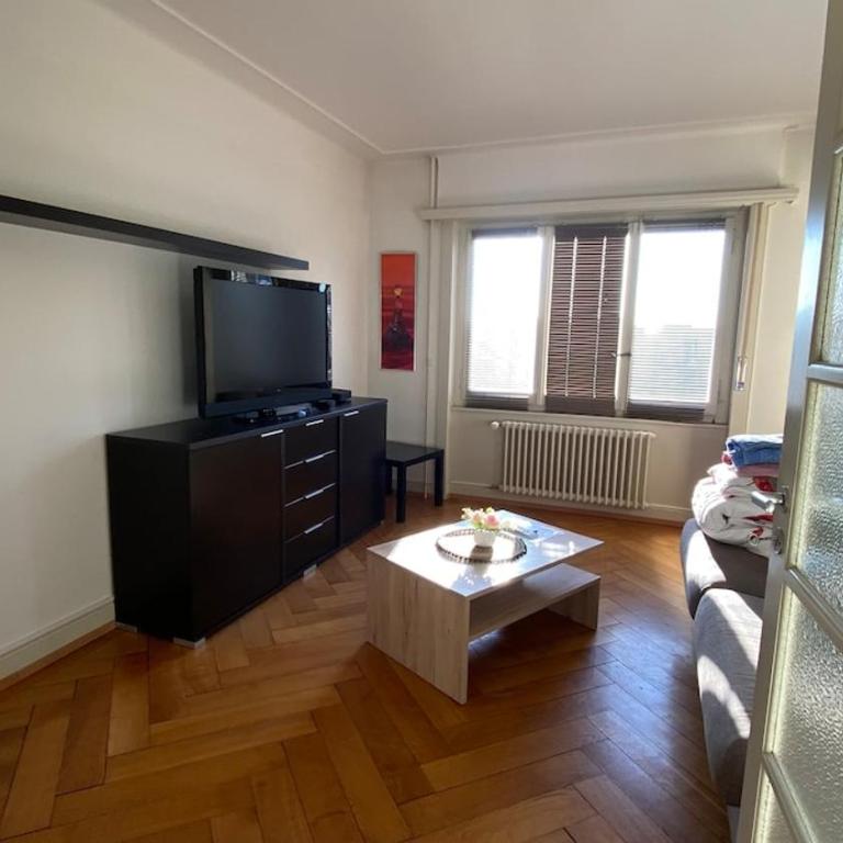 Central 3-Room Apartment with Balcony, Lausanne - Apartment mit 2 Schlafzimmern und Stadtblick - 12