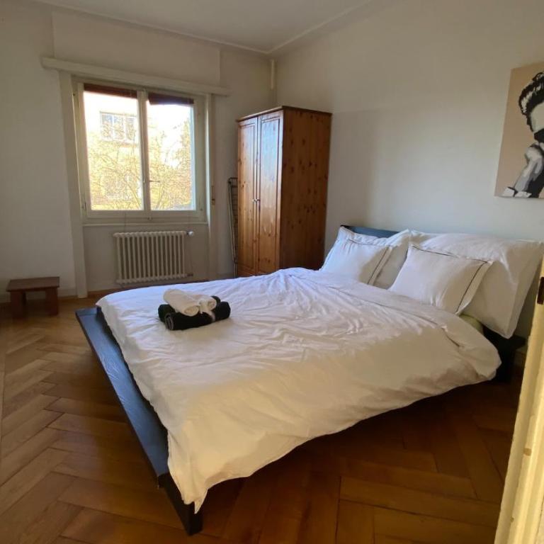 Central 3-Room Apartment with Balcony, Lausanne - Apartment mit 2 Schlafzimmern und Stadtblick - 21