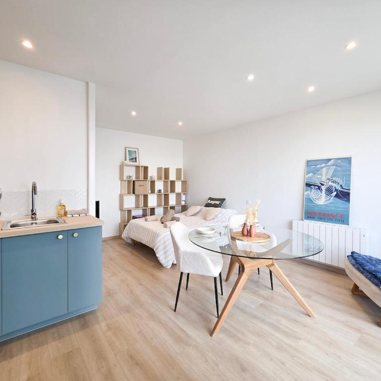Ecrin cosy face à la plage - entièrement rénové - Apartamento de 1 dormitorio - 6