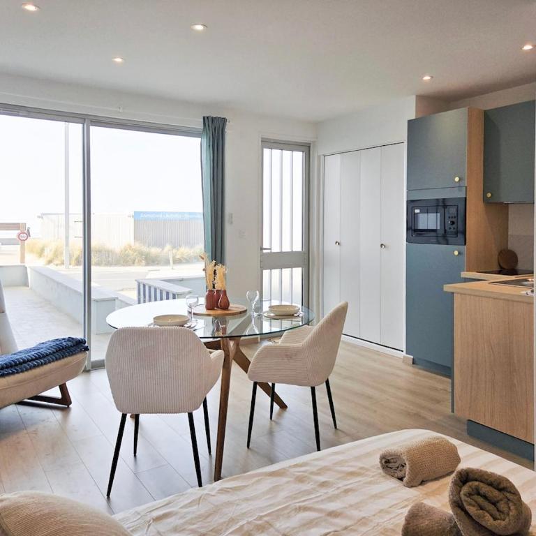 Ecrin cosy face à la plage - entièrement rénové - Apartamento de 1 dormitorio - 7