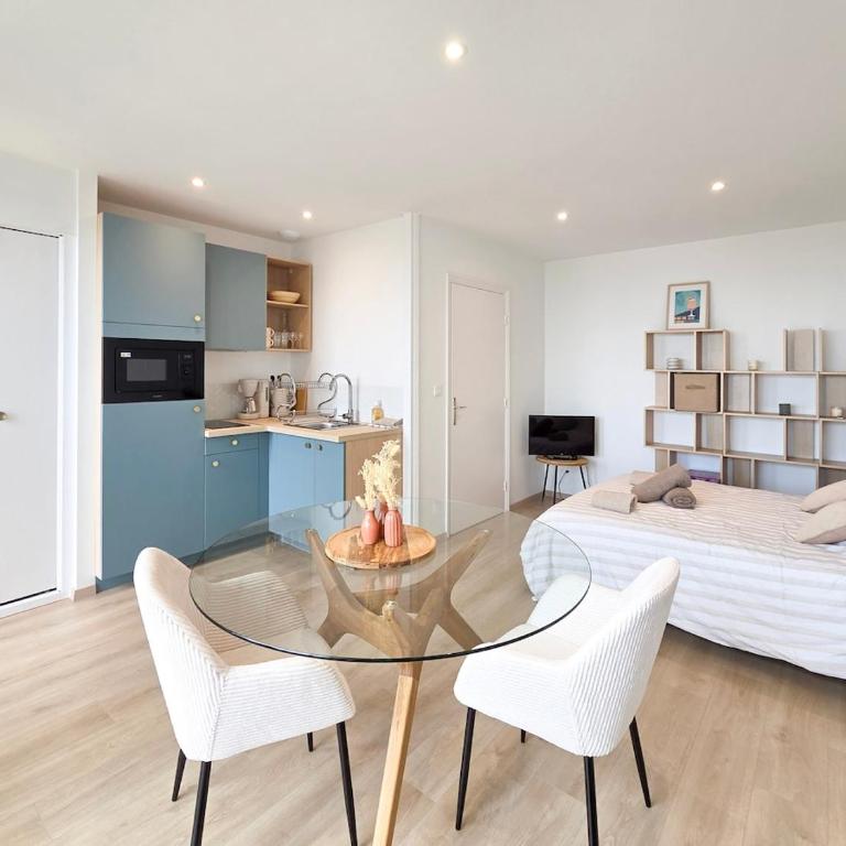 Ecrin cosy face à la plage - entièrement rénové - Apartamento de 1 dormitorio - 1