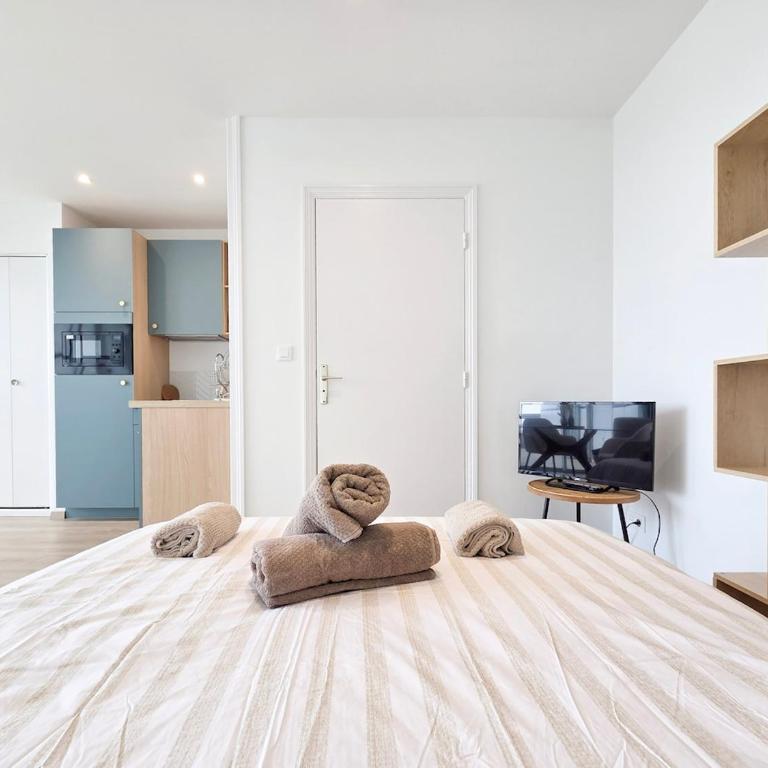 Ecrin cosy face à la plage - entièrement rénové - Apartamento de 1 dormitorio - 20