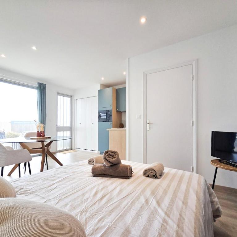 Ecrin cosy face à la plage - entièrement rénové - Apartamento de 1 dormitorio - 22