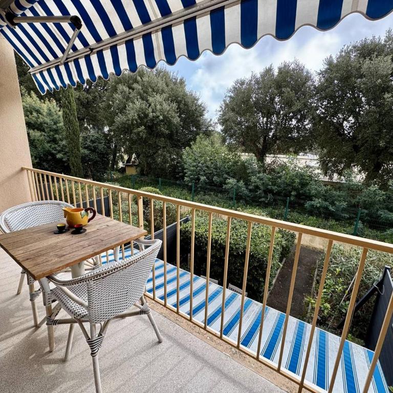 Appartement T2 climatisé avec balcon, WiFi et parking près du centre de Cavalaire-sur-Mer - FR-1-100-180 - Appartement (4 Adultes) - 6