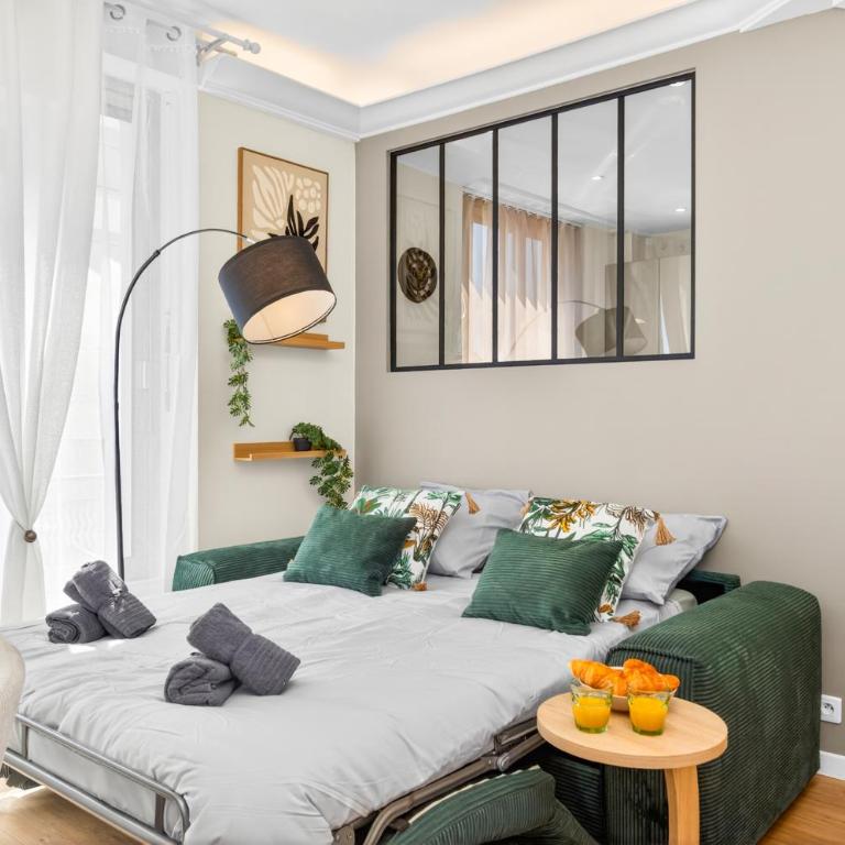 Luxueux appartement - A 5mn des plages - GE - Apartment mit 3 Schlafzimmern - 11