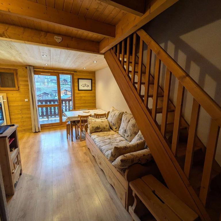 Charmant triplex 6 pers. à 50m des pistes à Arêches-Beaufort - Appartement 1 Chambre - 13