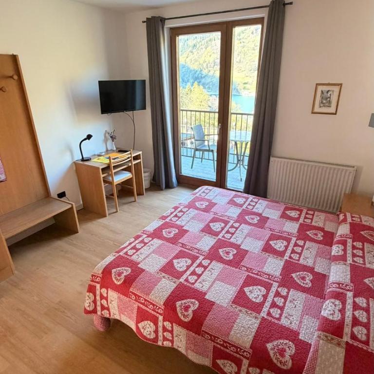 Albergo Stella Alpina - Familienzimmer mit Seeblick - 1