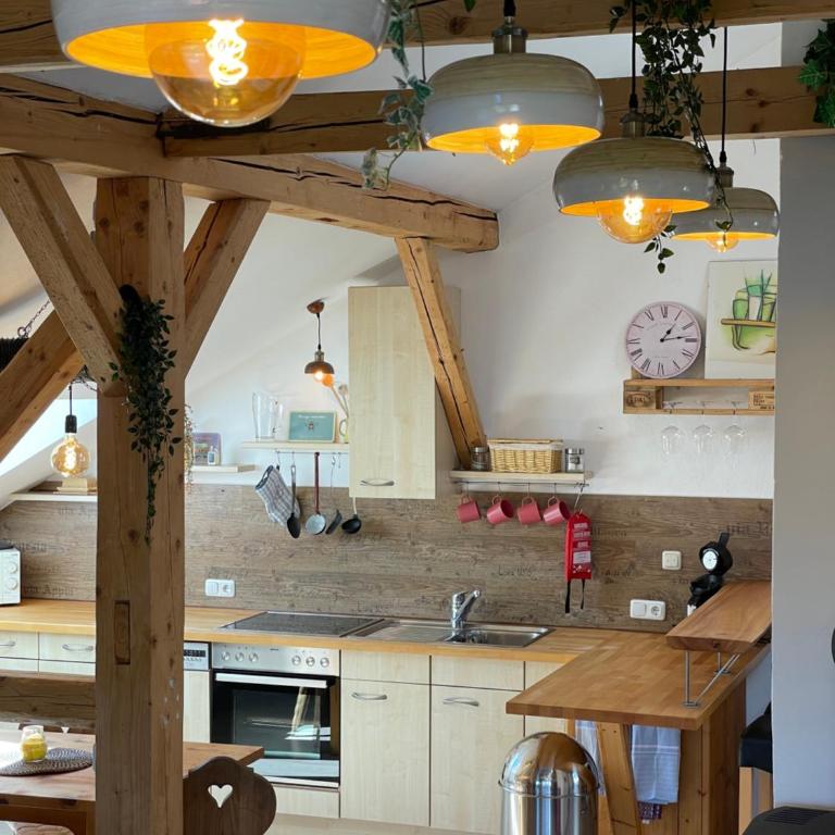 Haus mit Garten und Kamin - Apartment mit 1 Schlafzimmer - 6