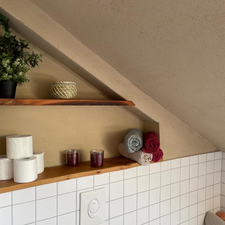 Haus mit Garten und Kamin - Apartment mit 1 Schlafzimmer - 12