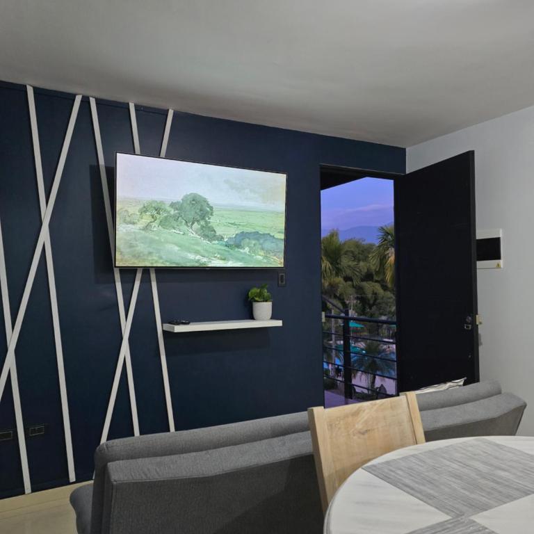 Apartamento vacacional con 4 piscinas, jacuzzi y sauna EXCELENTE UBICACIÓN a 5 minutos del Aeropuerto y 20 minutos del Parque del Café - Apartamento - 19