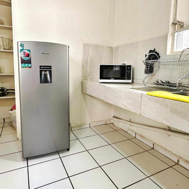 Depa 4 Americana 2 habitaciones 4 camas - Two-Bedroom Apartment - 4