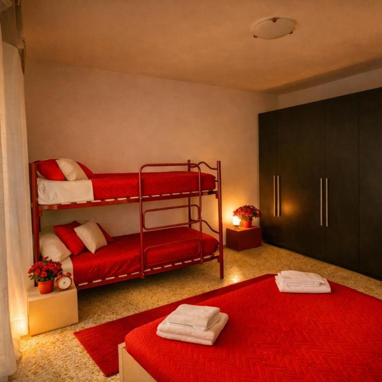 APPARTAMENTO ROSSO - OVER THE RAINBOW APARTMENTS LIDO di JESOLO A 200m dalla Spiaggia Posto Auto Aria Condizionata e Terrazza - Appartamento con 1 Camera da Letto - 8