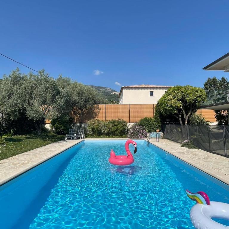 Villa Lou Soulas - Bas de villa avec piscine proche de Nice - Maison 1 Chambre - 5