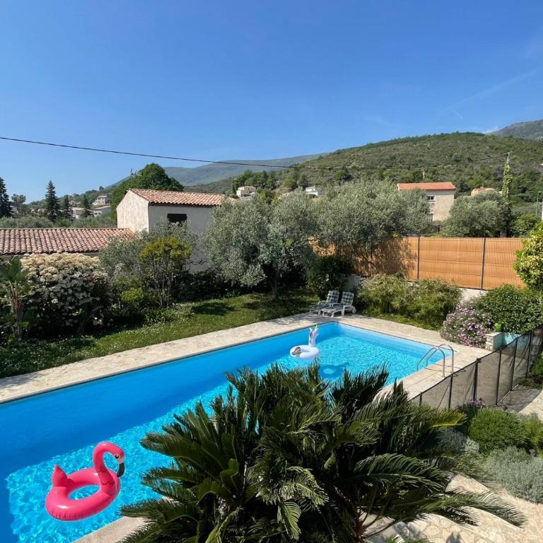 Villa Lou Soulas - Bas de villa avec piscine proche de Nice - Maison 1 Chambre - 2