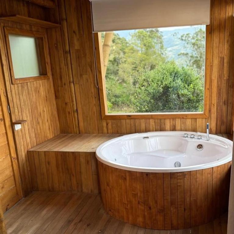 Choachi Ecocabaña Cielosue Jacuzzi - Chalet - 7