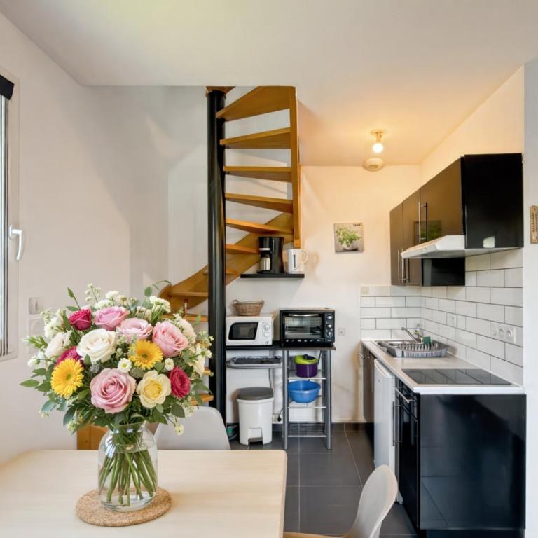 Le Ker Gerwi - Duplex - Terrasse & Calme - Parking - Apartment mit 1 Schlafzimmer - 3