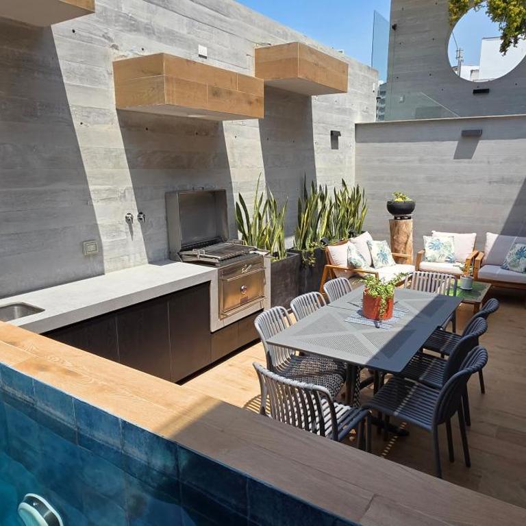 Aptm with private pool and lovely terrace a few steps from Playa Señoritas Punta Hermosa - Apartamento con 4 dormitorios - 1