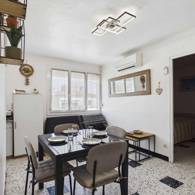 Appartement climatisé proche plage - 4 pers. - Apartamento de 1 dormitorio - 3