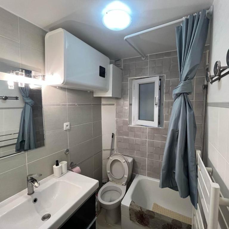 Cozy sunny entire apartment in the 16th arrondissement of Paris with a panoramic view of the Eiffel Tower just 3 minutes from the door Includes kitchen, bathroom, and living room - Appartement 1 Chambre - 3