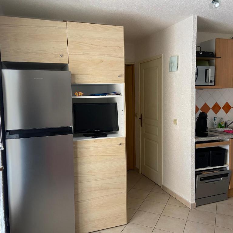 Joli T2 Climatisé avec Cour Privée et Parking, à 500m Plage et Port - Saint Cyprien - FR-1-793-2 - Apartment - 15