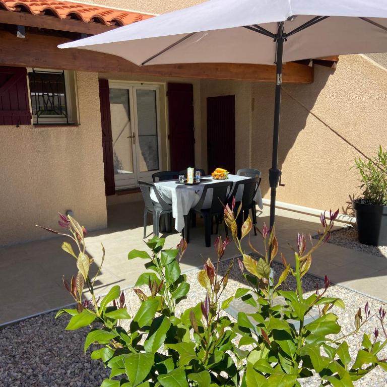 Joli T2 Climatisé avec Cour Privée et Parking, à 500m Plage et Port - Saint Cyprien - FR-1-793-2 - Apartment - 16