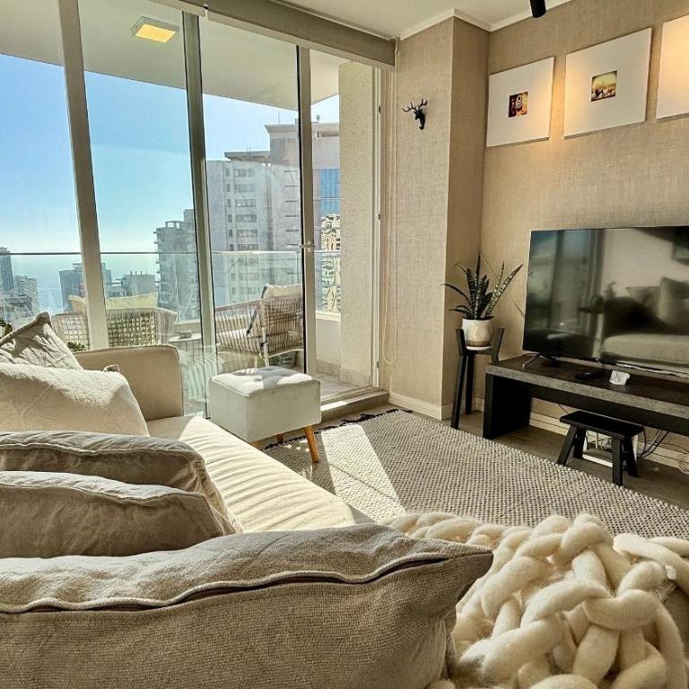 Beautiful decor in the best neighborhood of Concón - Apartment - 1