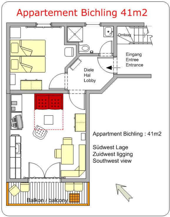 Landhaus Ambiente - Apartment mit 1 Schlafzimmer - 9