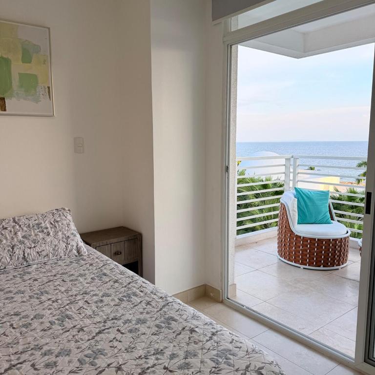 Lujoso Dpto Playa Priv, parqueo, piscina, jacuzzi, seguridad - Apartment - 58
