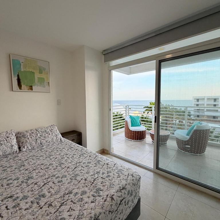 Lujoso Dpto Playa Priv, parqueo, piscina, jacuzzi, seguridad - Apartment - 33