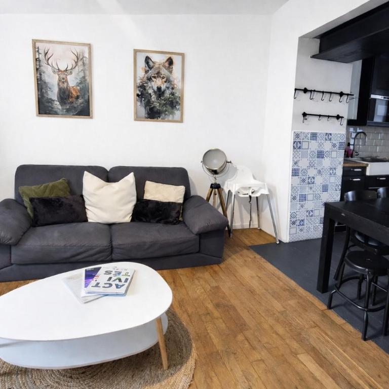Maison cosy 4-6 pers avec terrasse Lac & hyper centre à pied 300 m Linge inclus - Maison 3 Chambres - 1