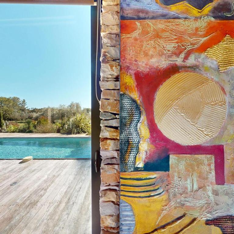 Mas des Capitelles Nîmes, avec piscine - Three-Bedroom Villa - 10