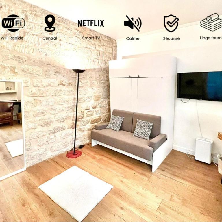 Studio Saintonge Marais Paris 3e Rez-de-chaussée - Studio - 1