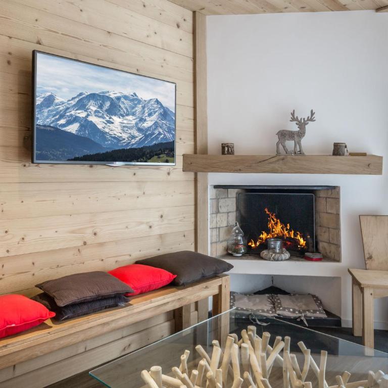 Appartement cosy, pied de piste, cheminée, animaux admis - FR-1-304-153 - Apartment (6 Erwachsene) - 4