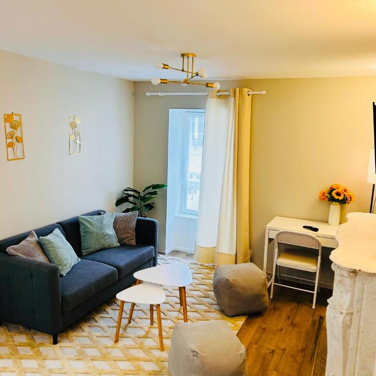 Charmants T2 rénovés - Jardin - Centre ville - Apartamento Superior de 1 dormitorio - 12