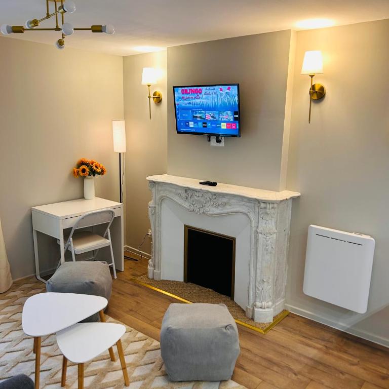 Charmants T2 rénovés - Jardin - Centre ville - Apartamento Superior de 1 dormitorio - 13