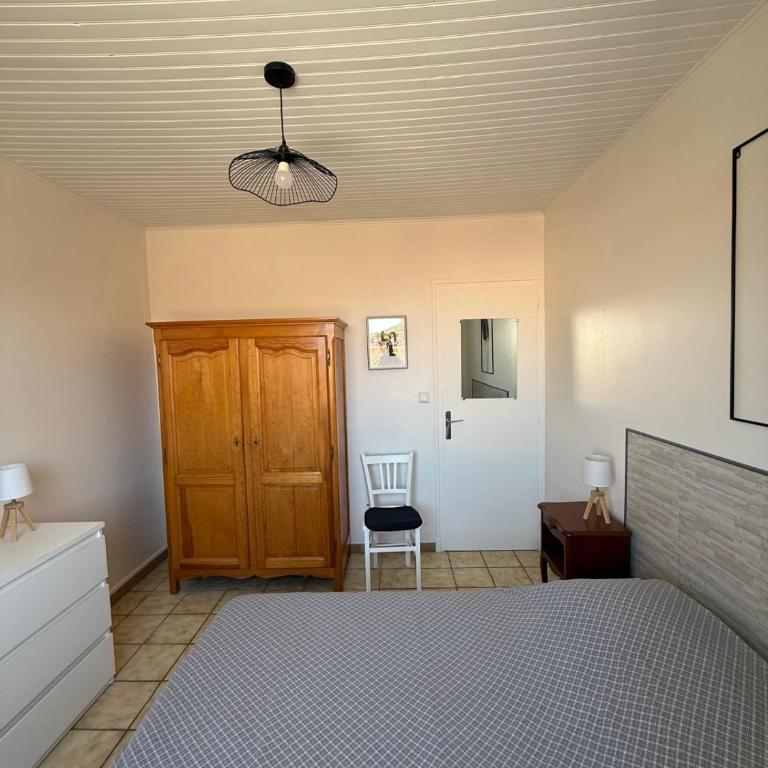 appartememt pres de la mer avec terrasse n1 - Maison 2 Chambres - 9
